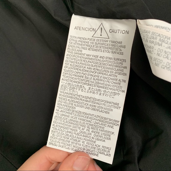 ZARA Black Faux Leather Full Zip Bomber Jacket - Picture 16 of 16